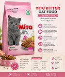 Mito Kitten Cat Food – Chicken Flavor 1kg | Premium Kitten Food