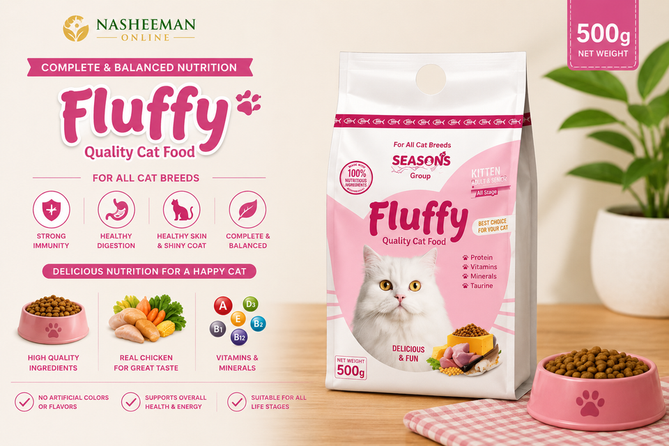Fluffy Quality Cat Food – Complete & Balanced Nutrition for Every Cat