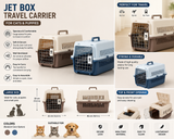 JET BOX Premium Pet Travel Carrier