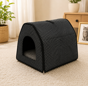 Foldable Cat House – Soft & Cozy Pet Bed