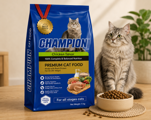 Champion Premium Cat Food – Chicken Flavor (5kg)