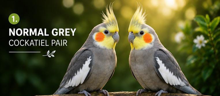 cockatiel pair