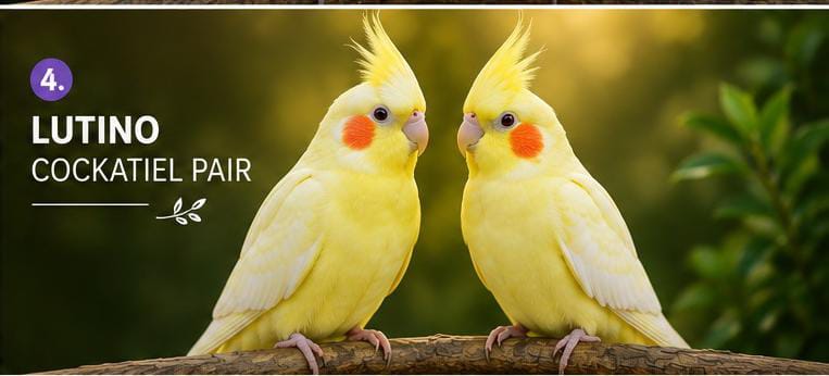cockatiel pair