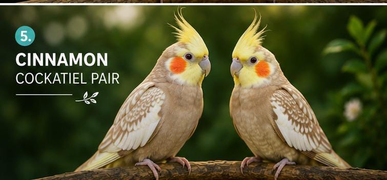 cockatiel pair